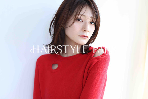 ヘアスタイル写真PhotoNo:379-3 (1) [ミディアム,レディース,ナチュラル,モテ・愛され,カット,カラー,パーマ,縦型 ]