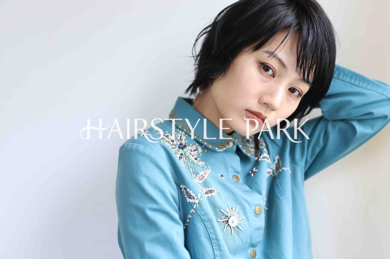 ヘアスタイル写真PhotoNo:380-1 (3) [ショート,レディース,モード,クール / かっこいい,カット,パーマ,縦型 ]