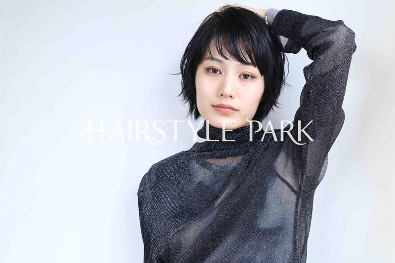 ヘアスタイル写真PhotoNo:380-2 (13) [ショート,レディース,モード,クール / かっこいい,カット,縦型 ]