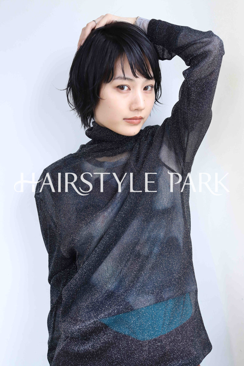 ヘアスタイル写真PhotoNo:380-2 (14) [ショート,レディース,モード,クール / かっこいい,カット,縦型 ]