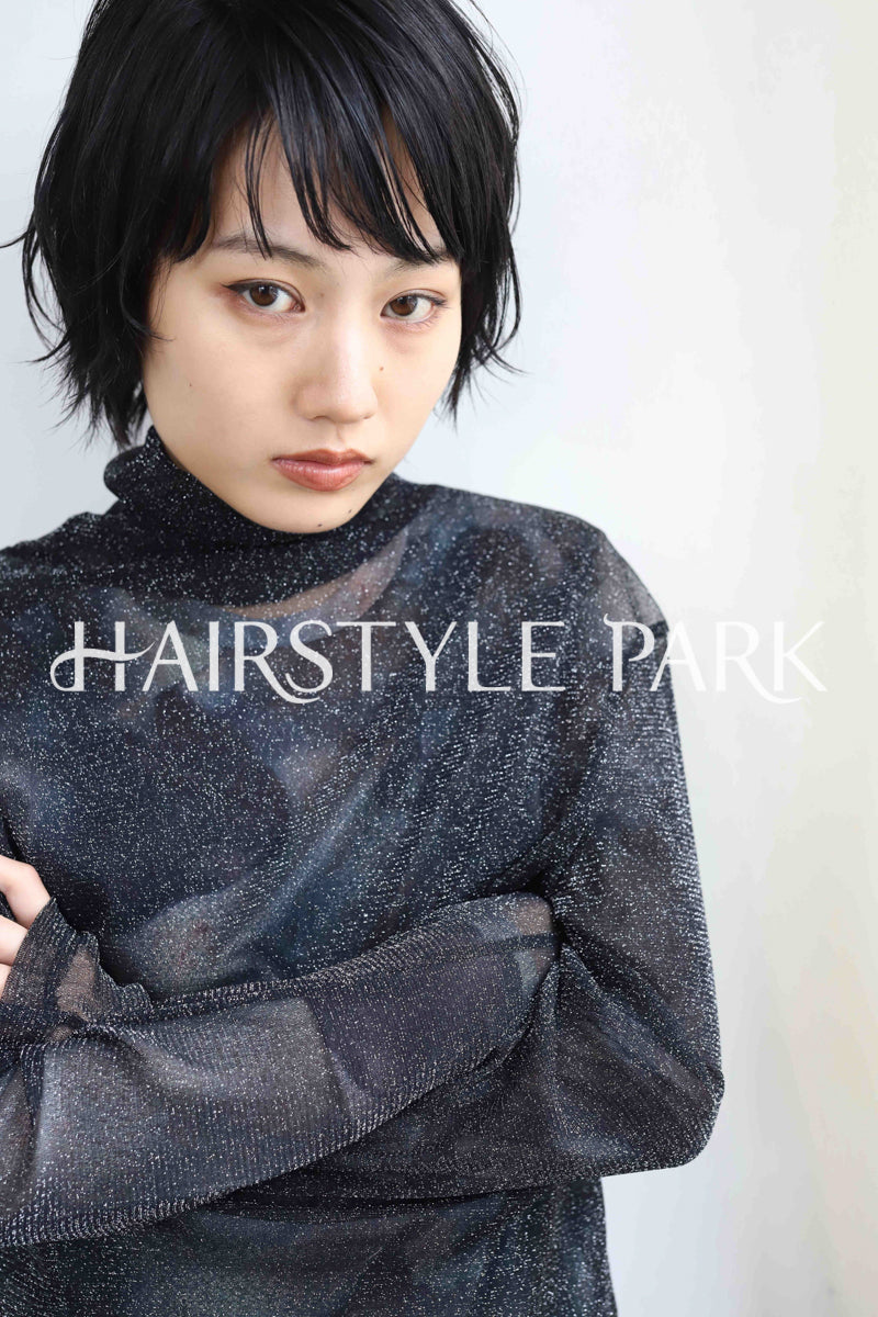 ヘアスタイル写真PhotoNo:380-2 (6) [ショート,レディース,モード,クール / かっこいい,カット,縦型 ]