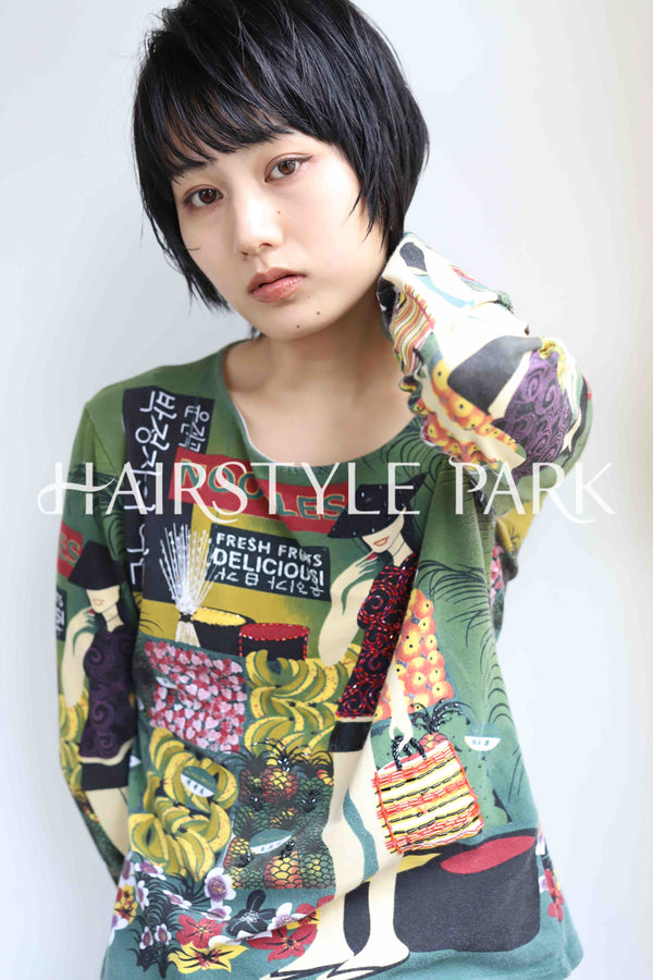 ヘアスタイル写真PhotoNo:380-3 (17) [ショート,レディース,モード,クール / かっこいい,カット,縦型 ]
