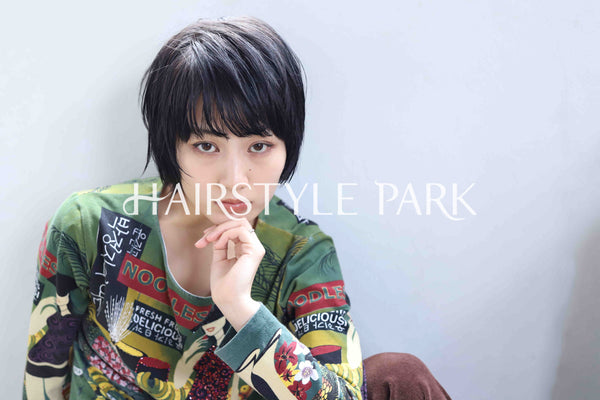 ヘアスタイル写真PhotoNo:380-3 (28) [ショート,レディース,モード,クール / かっこいい,カット,縦型 ]