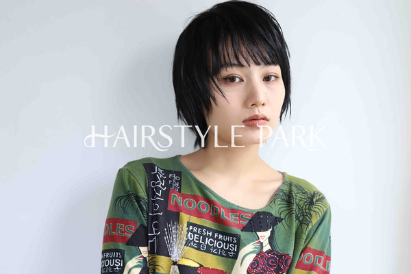 ヘアスタイル写真PhotoNo:380-3 (2) [ショート,レディース,モード,クール / かっこいい,カット,縦型 ]