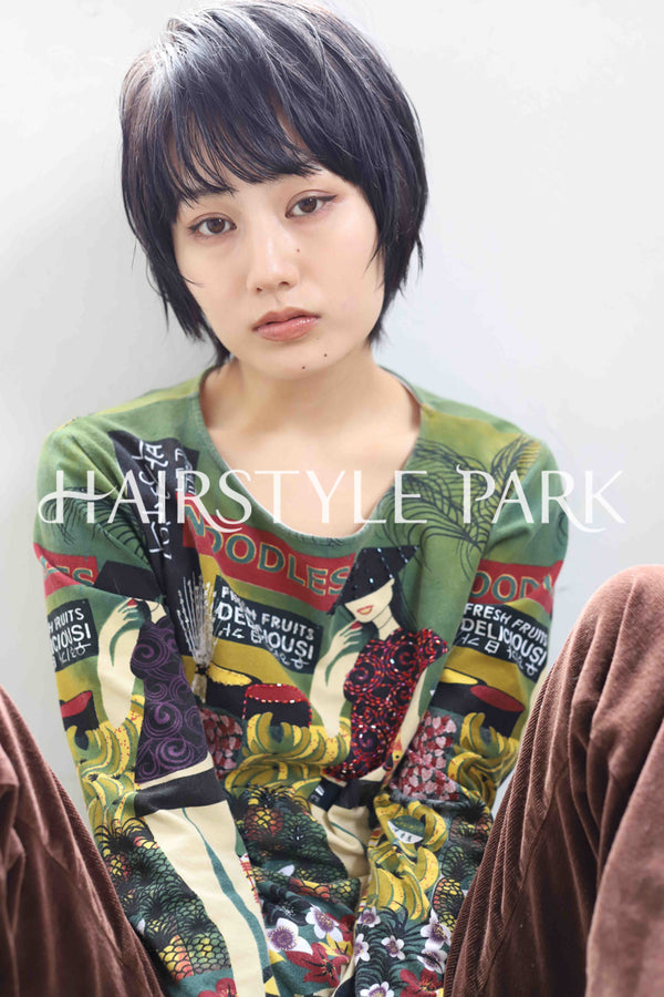 ヘアスタイル写真PhotoNo:380-3 (39) [ショート,レディース,モード,クール / かっこいい,カット,縦型 ]