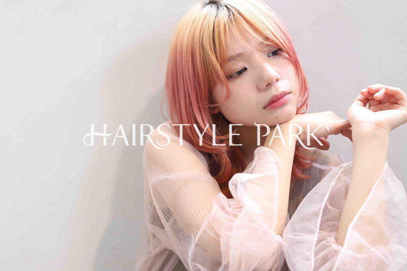 ヘアスタイル写真PhotoNo:381-2 (30) [ミディアム,レディース,カジュアル,外国人風,カット,カラー,ダブルカラー,縦型 ]