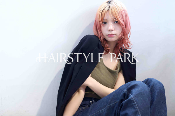 ヘアスタイル写真PhotoNo:381-3 (12) [ミディアム,レディース,カジュアル,外国人風,カット,カラー,ダブルカラー,縦型 ]