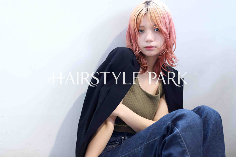 ヘアスタイル写真PhotoNo:381-3 (12) [ミディアム,レディース,カジュアル,外国人風,カット,カラー,ダブルカラー,縦型 ]