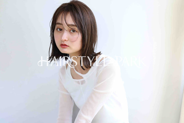 ヘアスタイル写真PhotoNo:382-1 (11) [ミディアム,レディース,ナチュラル,クール / かっこいい,カット,カラー,縦型 ]