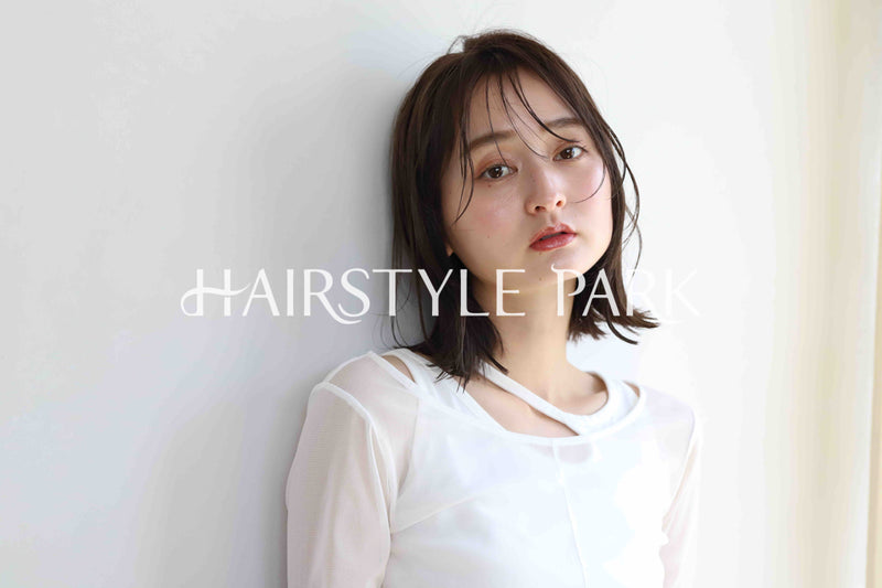 ヘアスタイル写真PhotoNo:382-1 (19) [ミディアム,レディース,ナチュラル,クール / かっこいい,カット,カラー,縦型 ]