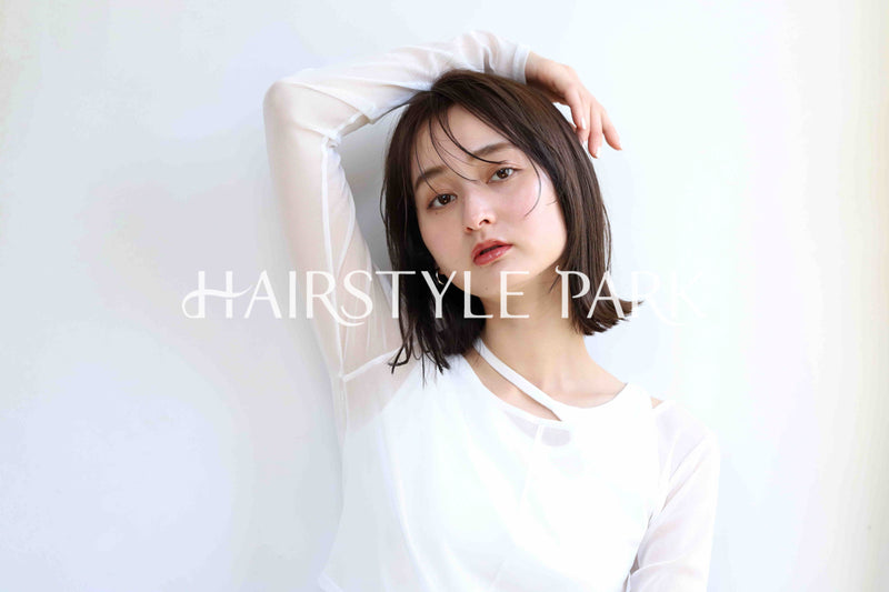 ヘアスタイル写真PhotoNo:382-1 (4) [ミディアム,レディース,ナチュラル,クール / かっこいい,カット,カラー,縦型 ]