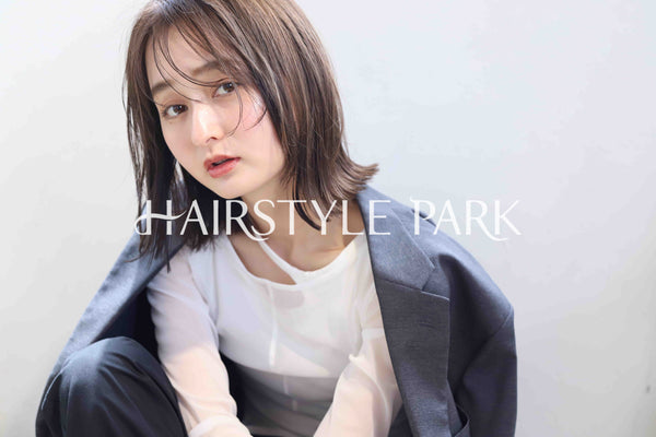 ヘアスタイル写真PhotoNo:382-2 (10) [ミディアム,レディース,モード,クール / かっこいい,カット,カラー,縦型 ]
