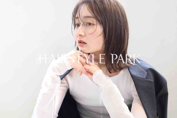 ヘアスタイル写真PhotoNo:382-2 (16) [ミディアム,レディース,モード,クール / かっこいい,カット,カラー,縦型 ]