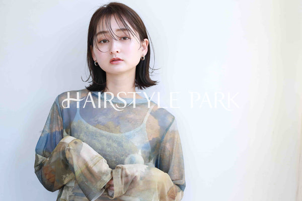 ヘアスタイル写真PhotoNo:382-3 (18) [ミディアム,レディース,ナチュラル,クール / かっこいい,カット,カラー,縦型 ]