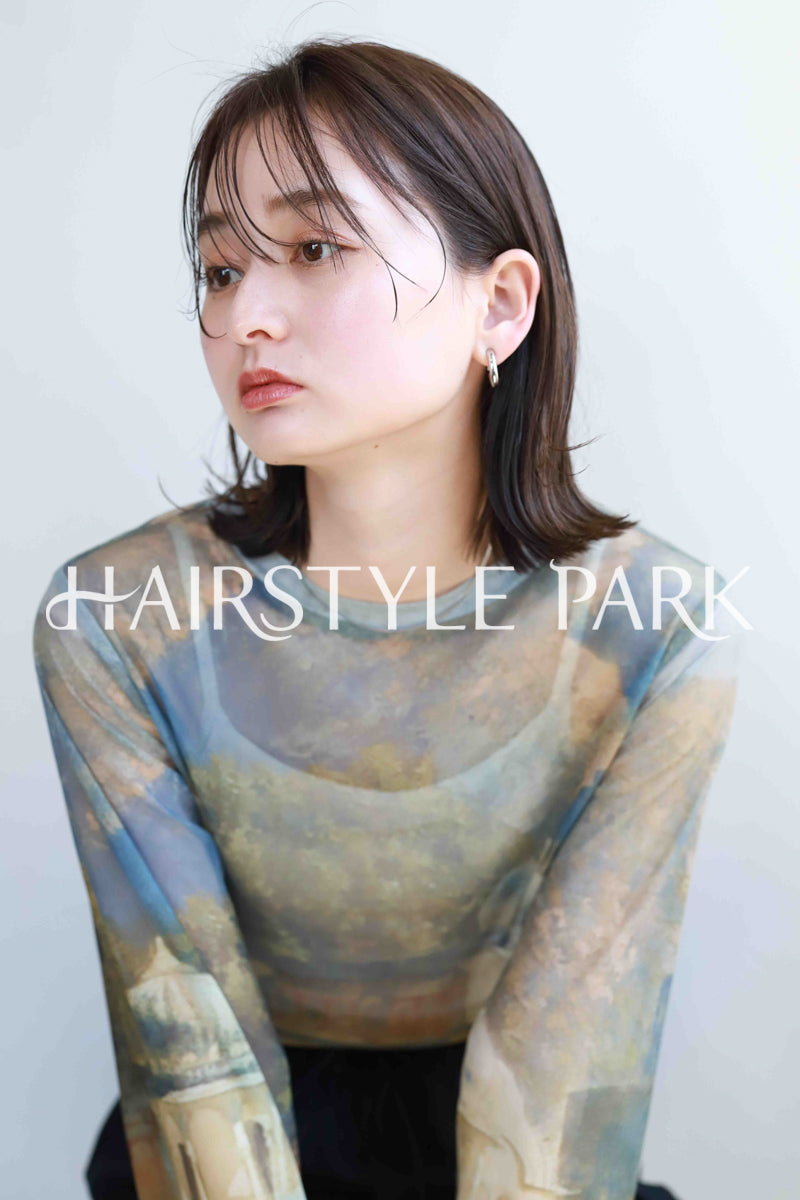 ヘアスタイル写真PhotoNo:382-3 (22) [ミディアム,レディース,ナチュラル,クール / かっこいい,カット,カラー,縦型 ]