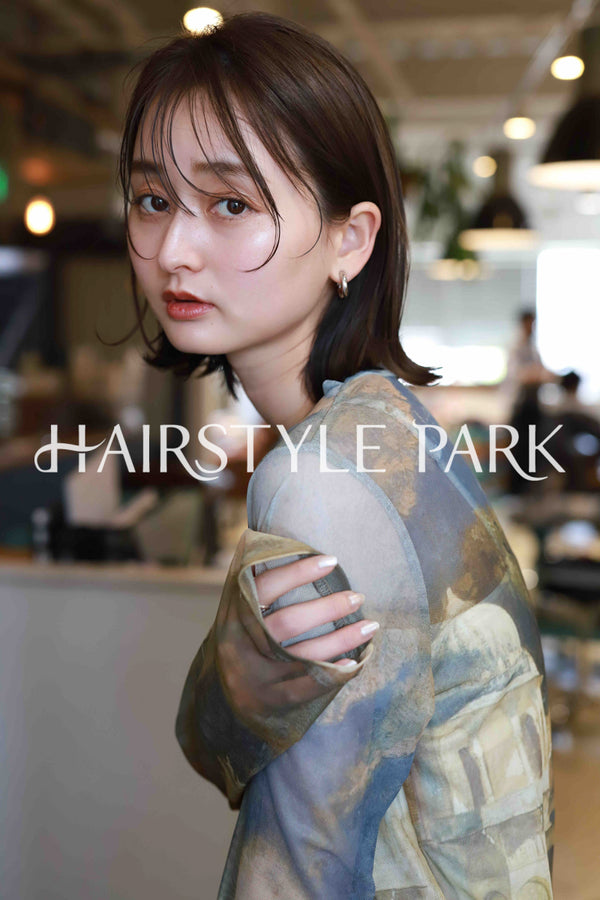 ヘアスタイル写真PhotoNo:382-3 (5) [ミディアム,レディース,ナチュラル,クール / かっこいい,カット,カラー,縦型 ]