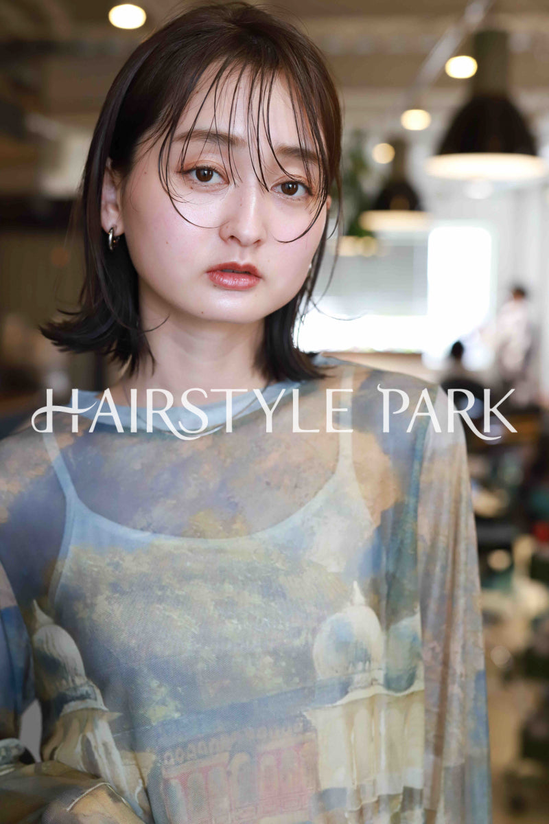 ヘアスタイル写真PhotoNo:382-3 (7) [ミディアム,レディース,ナチュラル,クール / かっこいい,カット,カラー,縦型 ]