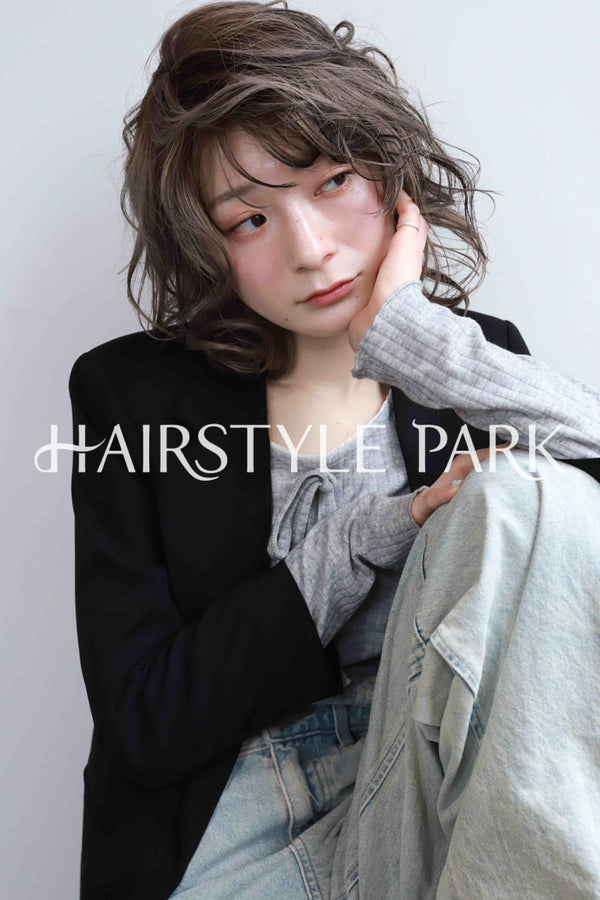 ヘアスタイル写真PhotoNo:488-1 (8) [ミディアム,レディース,モテ・愛
