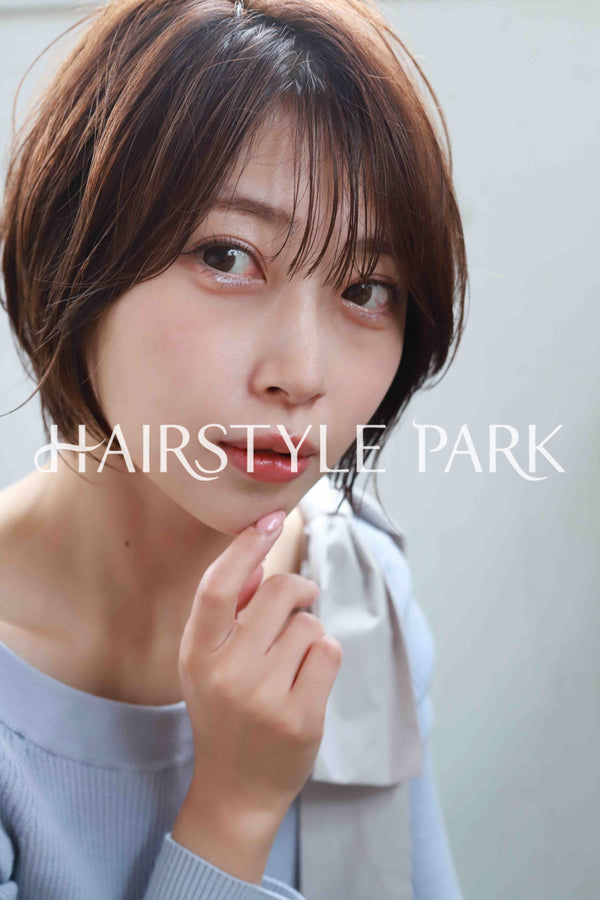 ヘアスタイル写真PhotoNo:514-1 (22) [ショート,レディース,ナチュラル,オフィス / コンサバ,カット,カラー,縦型 ]