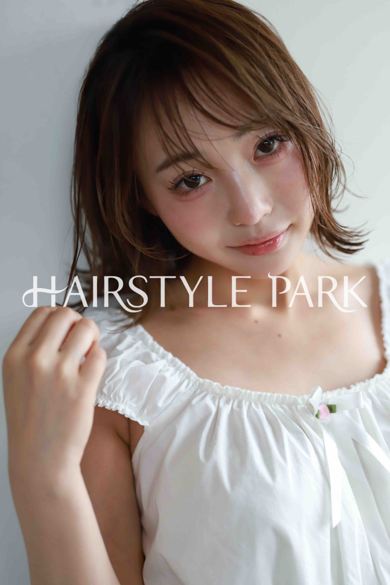 ヘアスタイル写真PhotoNo:515-2 (10) [ミディアム,レディース,ナチュラル,モテ・愛され,カット,カラー,縦型 ]