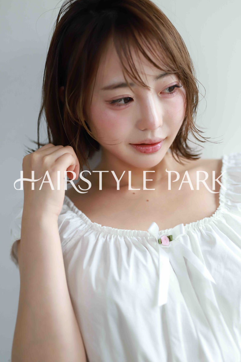 ヘアスタイル写真PhotoNo:515-2 (2) [ミディアム,レディース,ナチュラル,モテ・愛され,カット,カラー,縦型 ]