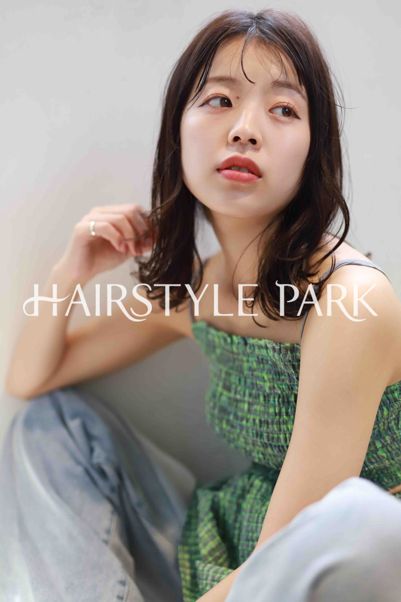 ヘアスタイル写真PhotoNo:516-1 (23) [ミディアム,レディース,ナチュラル,カジュアル,カット,カラー,縦型 ]