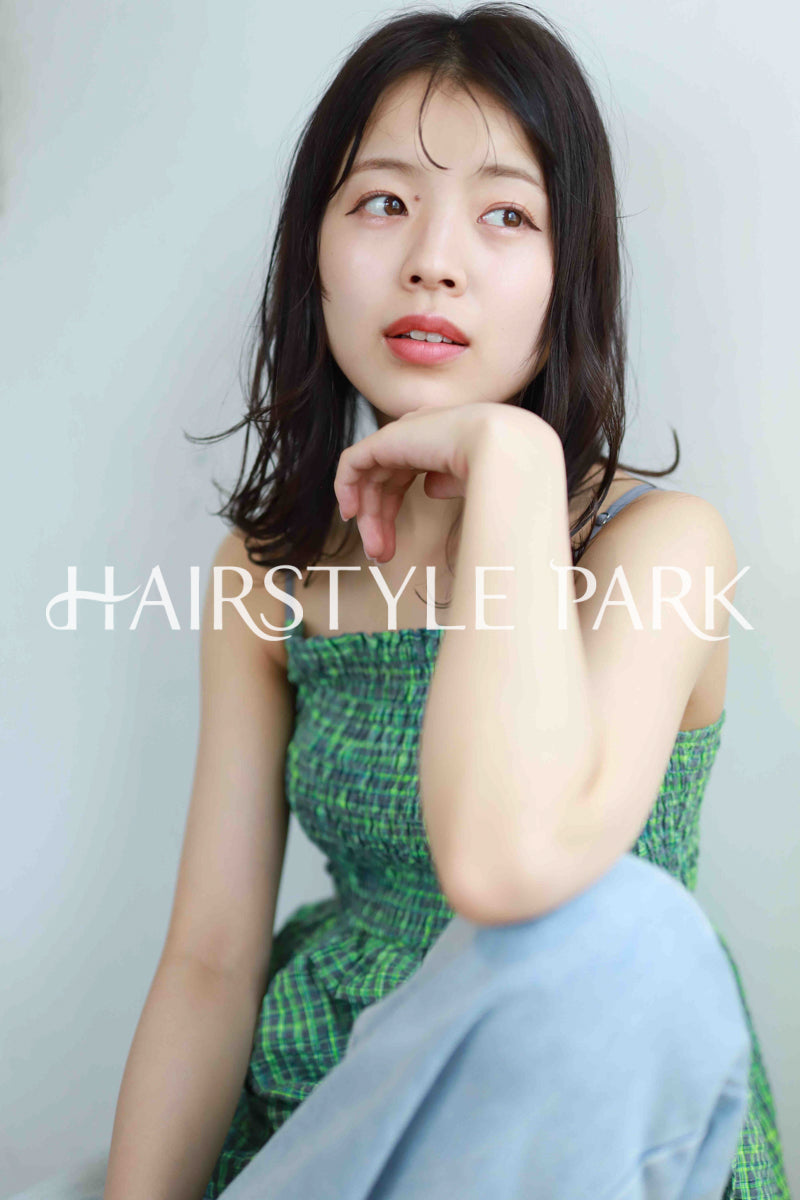 ヘアスタイル写真PhotoNo:516-1 (5) [ミディアム,レディース,ナチュラル,カジュアル,カット,カラー,縦型 ]