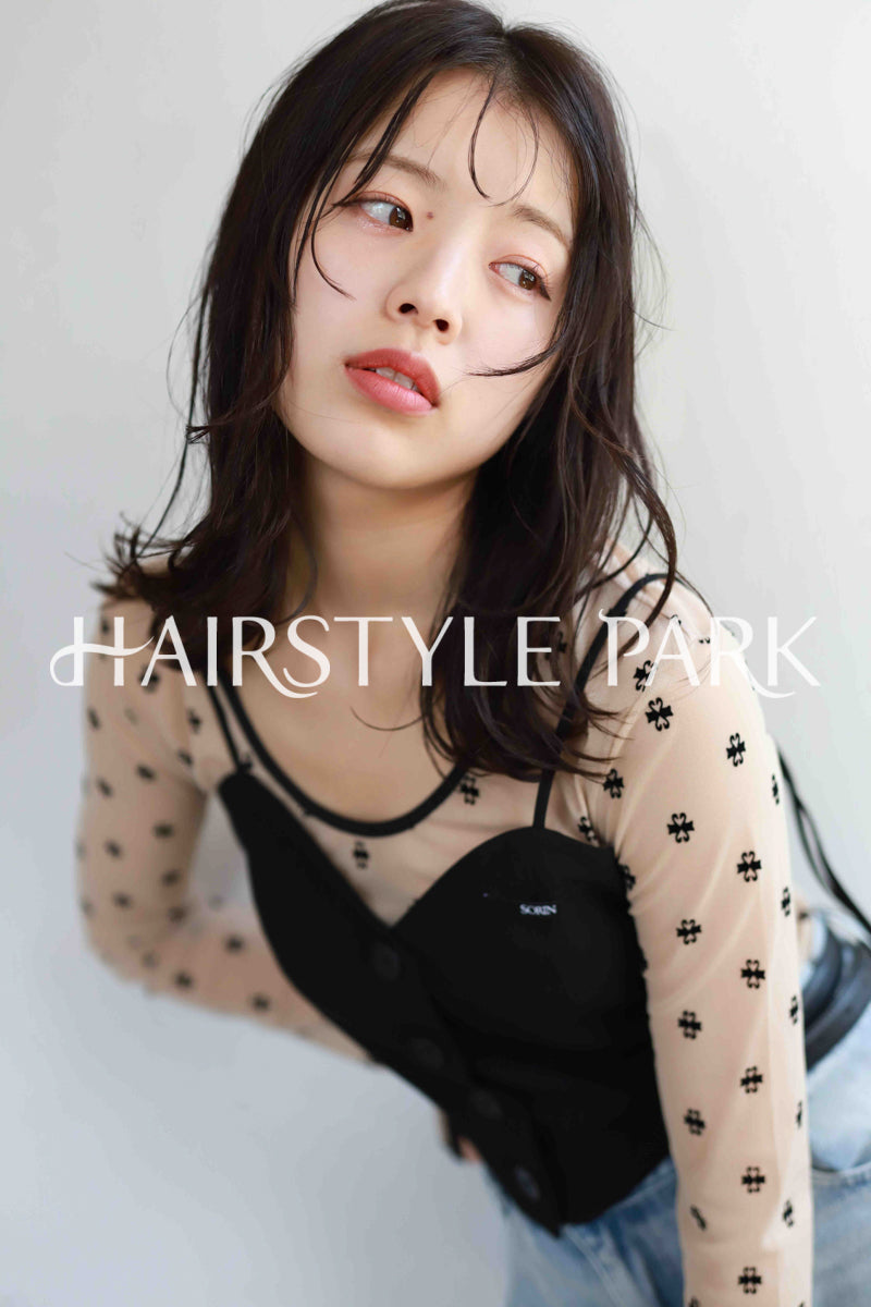 ヘアスタイル写真PhotoNo:516-2 (14) [ミディアム,レディース,ナチュラル,カジュアル,カット,カラー,縦型 ]