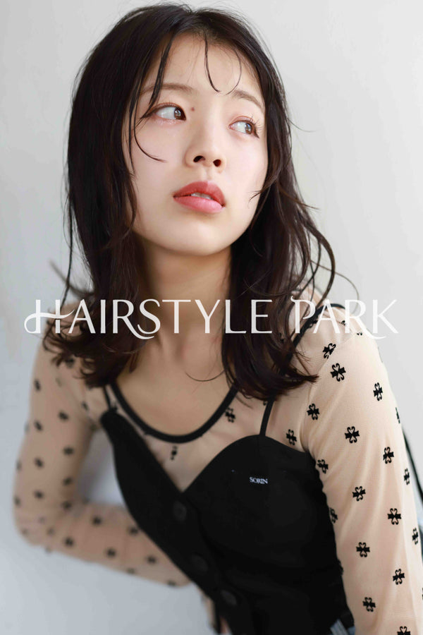 ヘアスタイル写真PhotoNo:516-2 (15) [ミディアム,レディース,ナチュラル,カジュアル,カット,カラー,縦型 ]