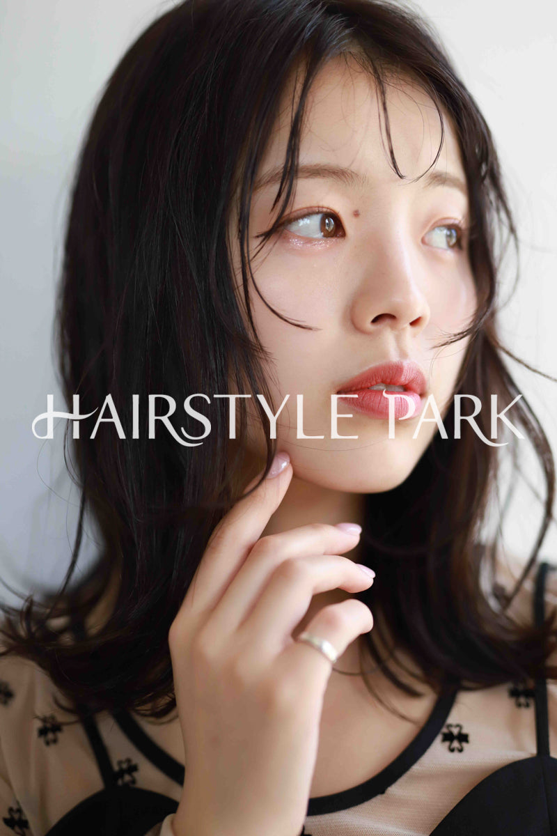 ヘアスタイル写真PhotoNo:516-2 (6) [ミディアム,レディース,ナチュラル,カジュアル,カット,カラー,縦型 ]