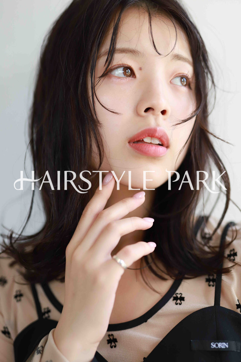 ヘアスタイル写真PhotoNo:516-2 (8) [ミディアム,レディース,ナチュラル,カジュアル,カット,カラー,縦型 ]