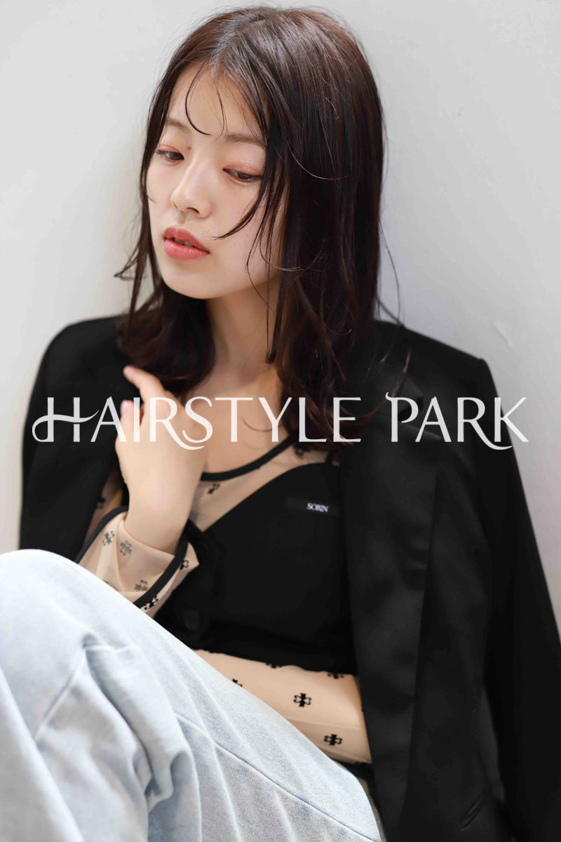 ヘアスタイル写真PhotoNo:517-1 (10) [ミディアム,レディース,ナチュラル,カジュアル,カット,カラー,縦型 ]