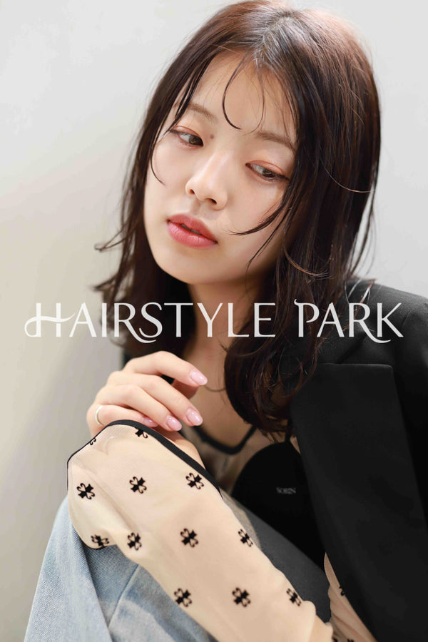 ヘアスタイル写真PhotoNo:517-1 (16) [ミディアム,レディース,ナチュラル,カジュアル,カット,カラー,縦型 ]