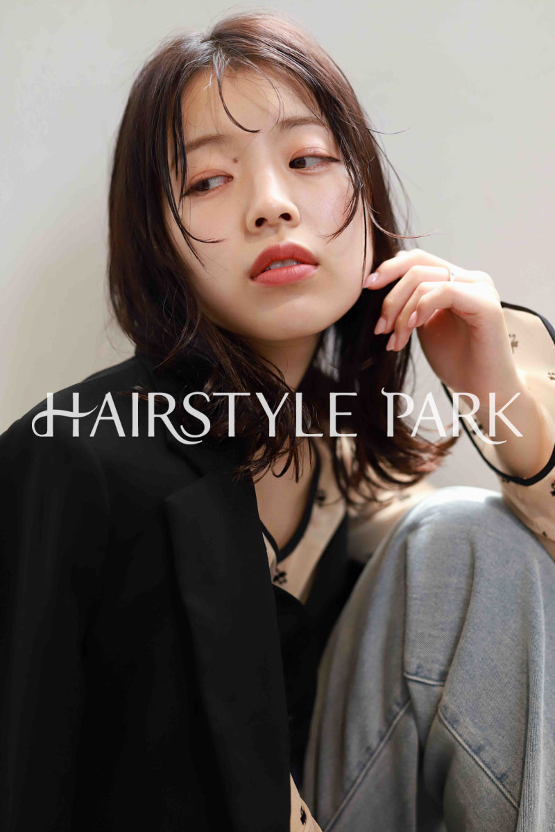 ヘアスタイル写真PhotoNo:517-1 (22) [ミディアム,レディース,ナチュラル,カジュアル,カット,カラー,縦型 ]