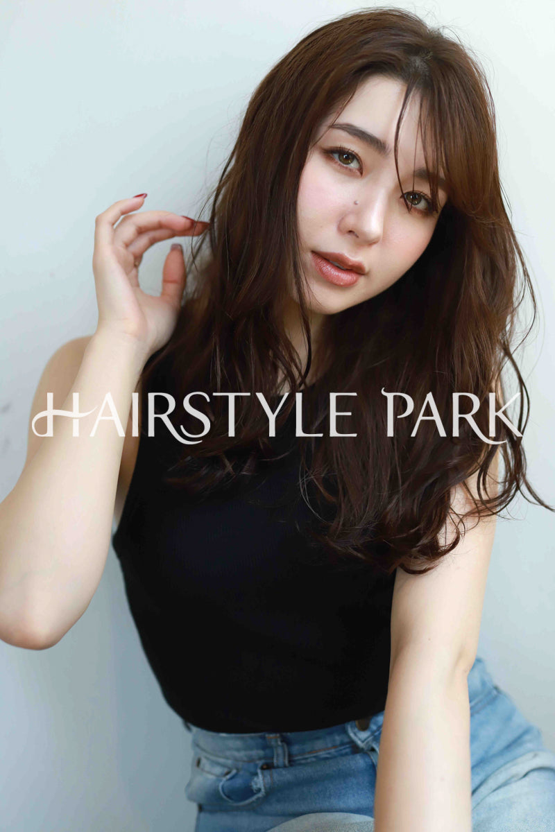 ヘアスタイル写真PhotoNo:518-1 (5) [ロング,Aラインロング,レディース,オフィス / コンサバ,クール / かっこいい,カラー,パーマ,縦型 ]