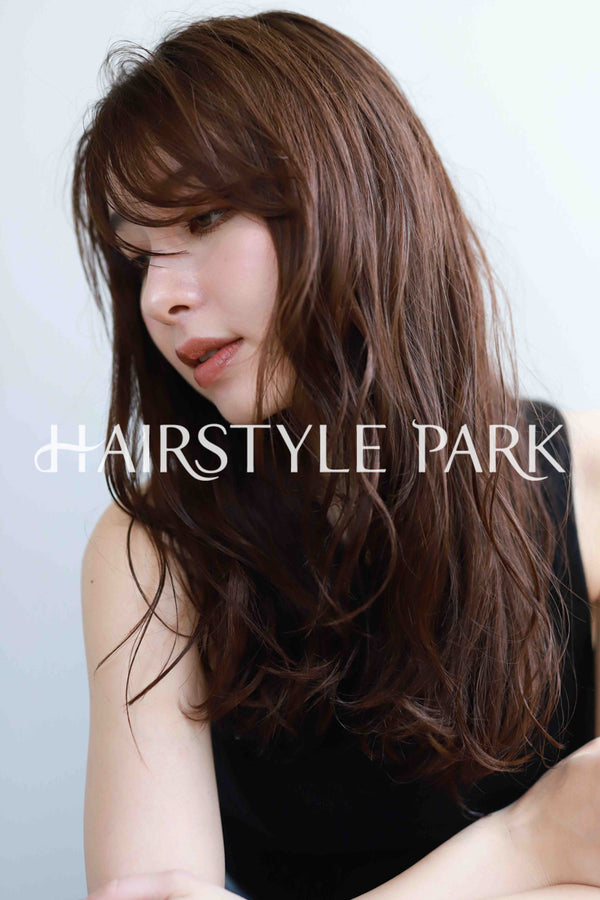 ヘアスタイル写真PhotoNo:518-1 [ロング,Aラインロング,レディース,オフィス / コンサバ,クール / かっこいい,カラー,パーマ,縦型 ]