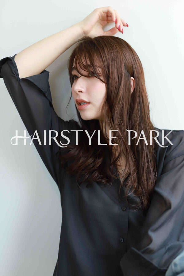 ヘアスタイル写真PhotoNo:519-3 (9) [ロング,レディース,ナチュラル,オフィス / コンサバ,カラー,パーマ,縦型 ]