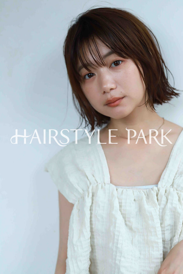 ヘアスタイル写真PhotoNo:520-2 (11) [ミディアム,切りっぱなしボブ,レディース,モテ・愛され,カジュアル,カット,カラー,縦型 ]