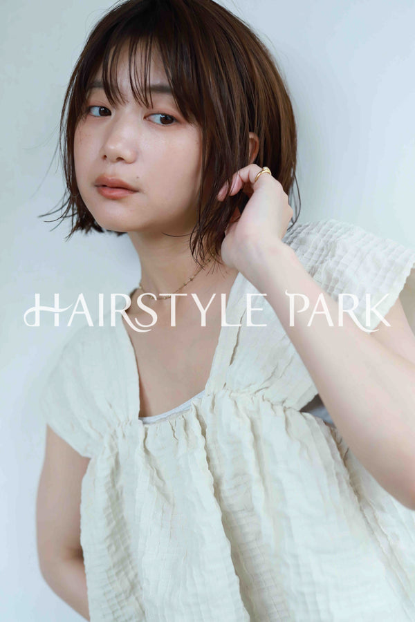 ヘアスタイル写真PhotoNo:520-2 (17) [ミディアム,切りっぱなしボブ,レディース,モテ・愛され,カジュアル,カット,カラー,縦型 ]