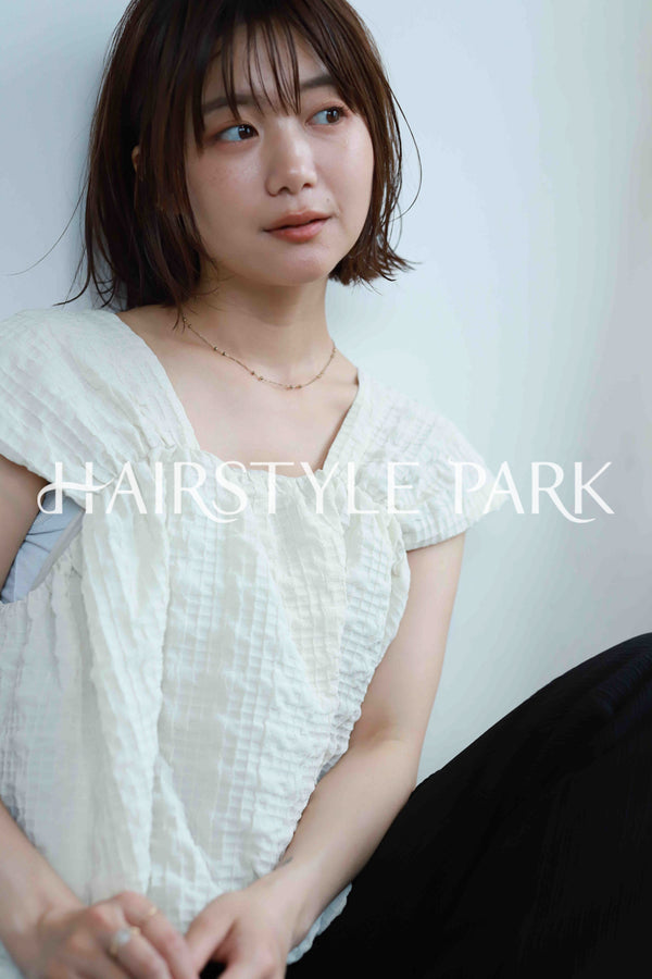 ヘアスタイル写真PhotoNo:520-2 (27) [ミディアム,切りっぱなしボブ,レディース,モテ・愛され,カジュアル,カット,カラー,縦型 ]