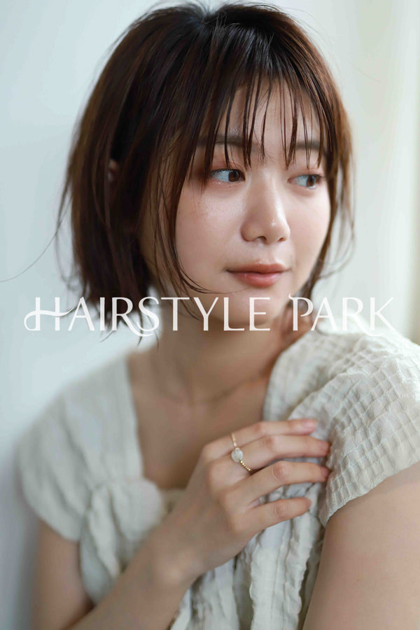 ヘアスタイル写真PhotoNo:520-2 (3) [ミディアム,切りっぱなしボブ,レディース,モテ・愛され,カジュアル,カット,カラー,縦型 ]