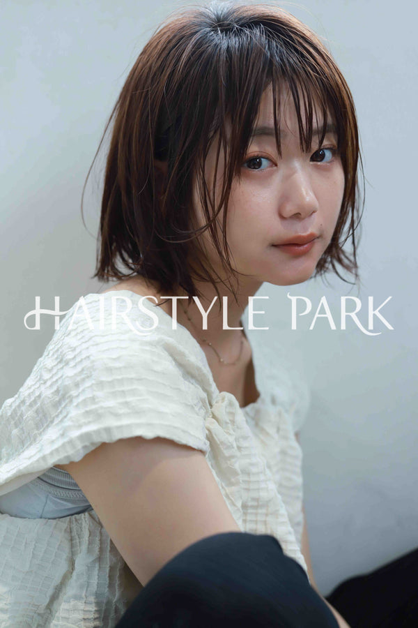 ヘアスタイル写真PhotoNo:520-2 (9) [ミディアム,切りっぱなしボブ,レディース,モテ・愛され,カジュアル,カット,カラー,縦型 ]