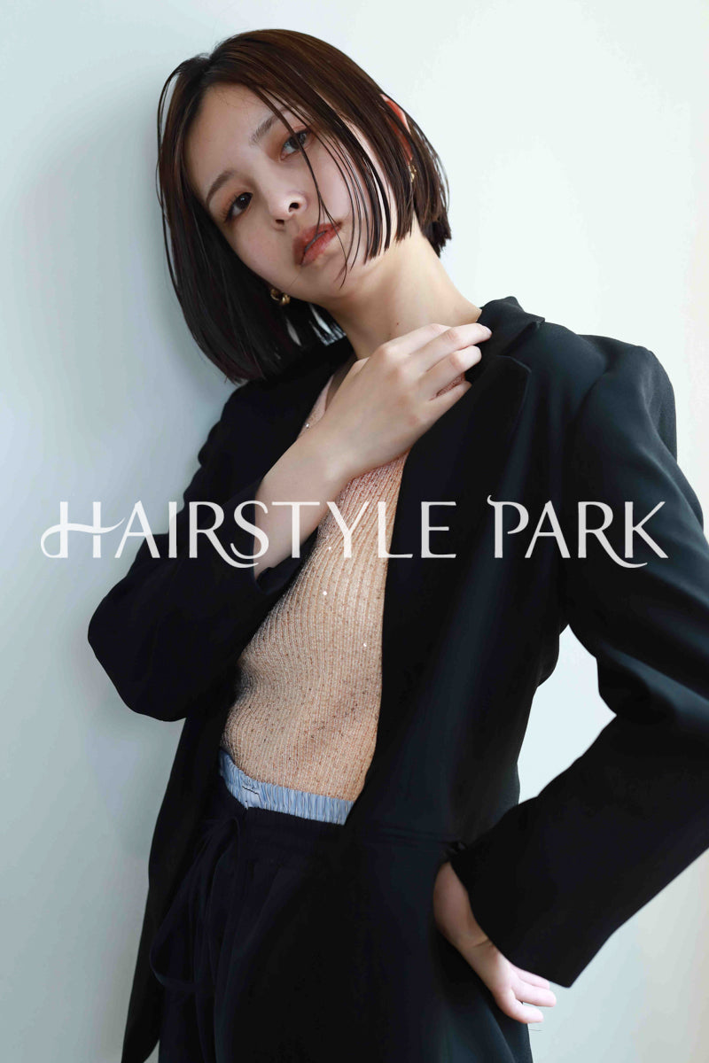 ヘアスタイル写真PhotoNo:521-1 (4) [ミディアム,切りっぱなしボブ,レディース,ナチュラル,カジュアル,カット,カラー,縦型 ]