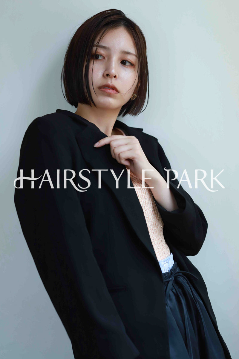 ヘアスタイル写真PhotoNo:521-1 (6) [ミディアム,切りっぱなしボブ,レディース,ナチュラル,カジュアル,カット,カラー,縦型 ]