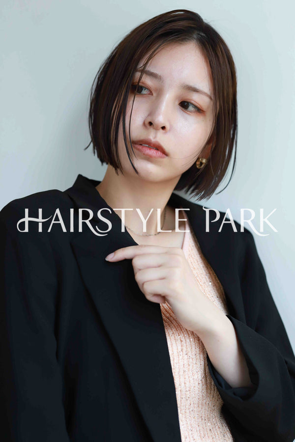 ヘアスタイル写真PhotoNo:521-1 (7) [ミディアム,切りっぱなしボブ,レディース,ナチュラル,カジュアル,カット,カラー,縦型 ]