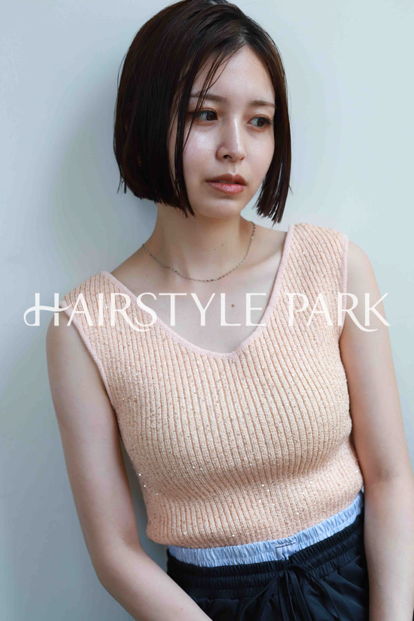 ヘアスタイル写真PhotoNo:521-2 (4) [ミディアム,切りっぱなしボブ,レディース,ナチュラル,カジュアル,カット,カラー,縦型 ]