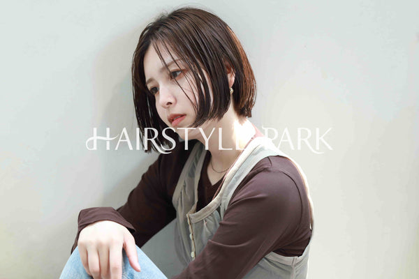 ヘアスタイル写真PhotoNo:521-3 (9) [ミディアム,切りっぱなしボブ,レディース,ナチュラル,カジュアル,カット,カラー,横型 ]