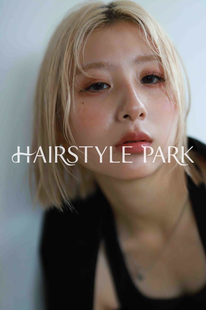 ヘアスタイル写真PhotoNo:522-1 (12) [ミディアム,切りっぱなしボブ,レディース,カジュアル,ギャル,カット,カラー,ダブルカラー,縦型 ]