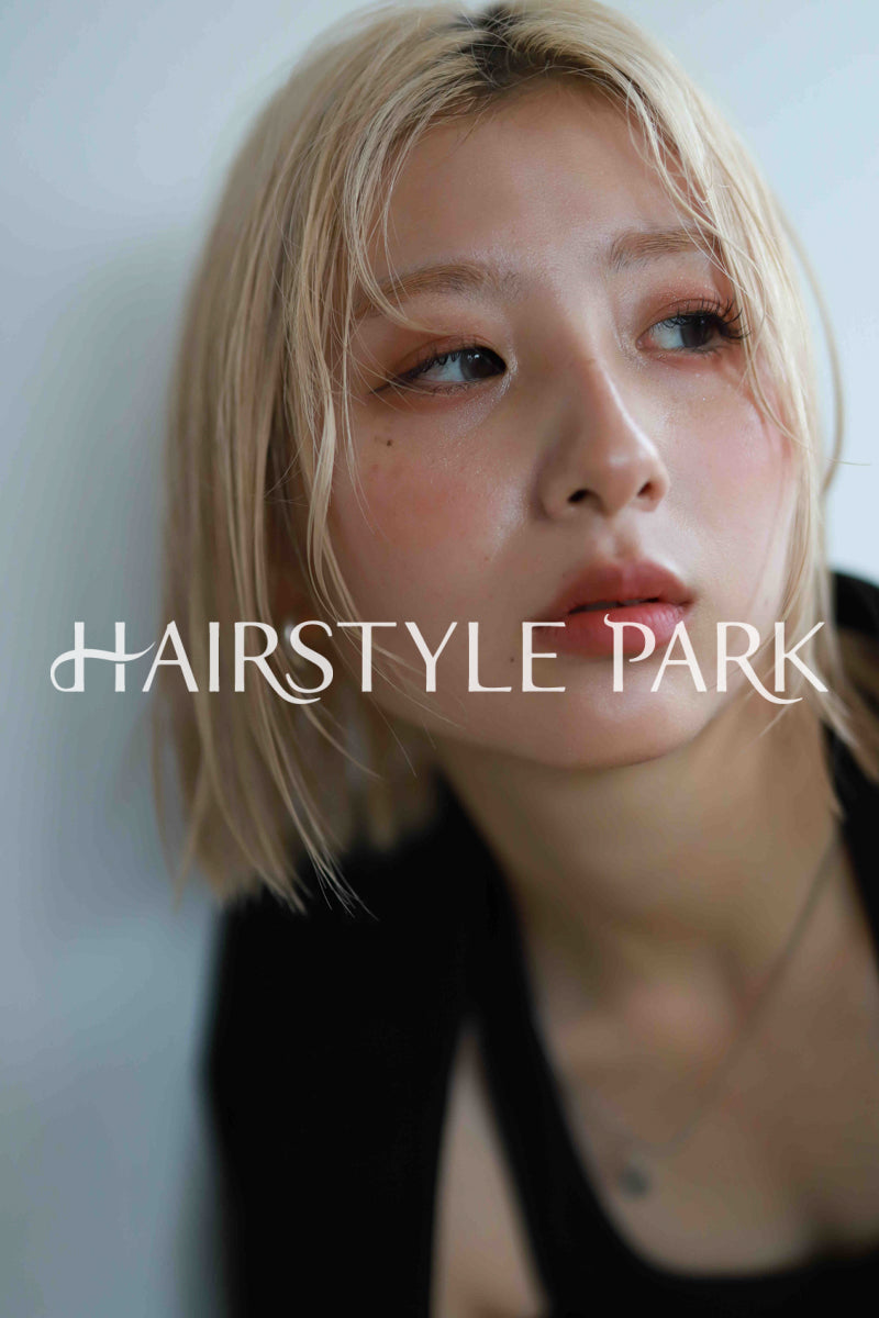 ヘアスタイル写真PhotoNo:522-1 (13) [ミディアム,切りっぱなしボブ,レディース,カジュアル,ギャル,カット,カラー,ダブルカラー,縦型 ]