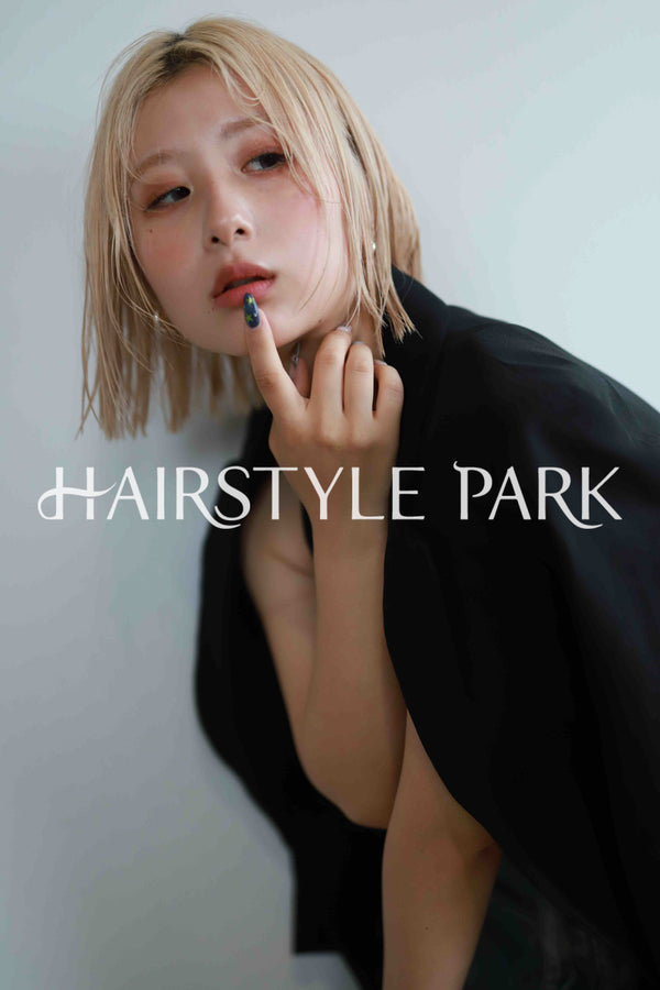 ヘアスタイル写真PhotoNo:522-1 (19) [ミディアム,切りっぱなしボブ,レディース,カジュアル,ギャル,カット,カラー,ダブルカラー,縦型 ]